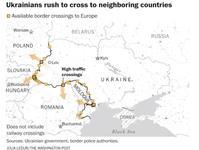 citizen flowing into other countries
