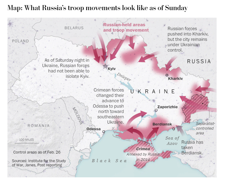 troop movement into Ukraine